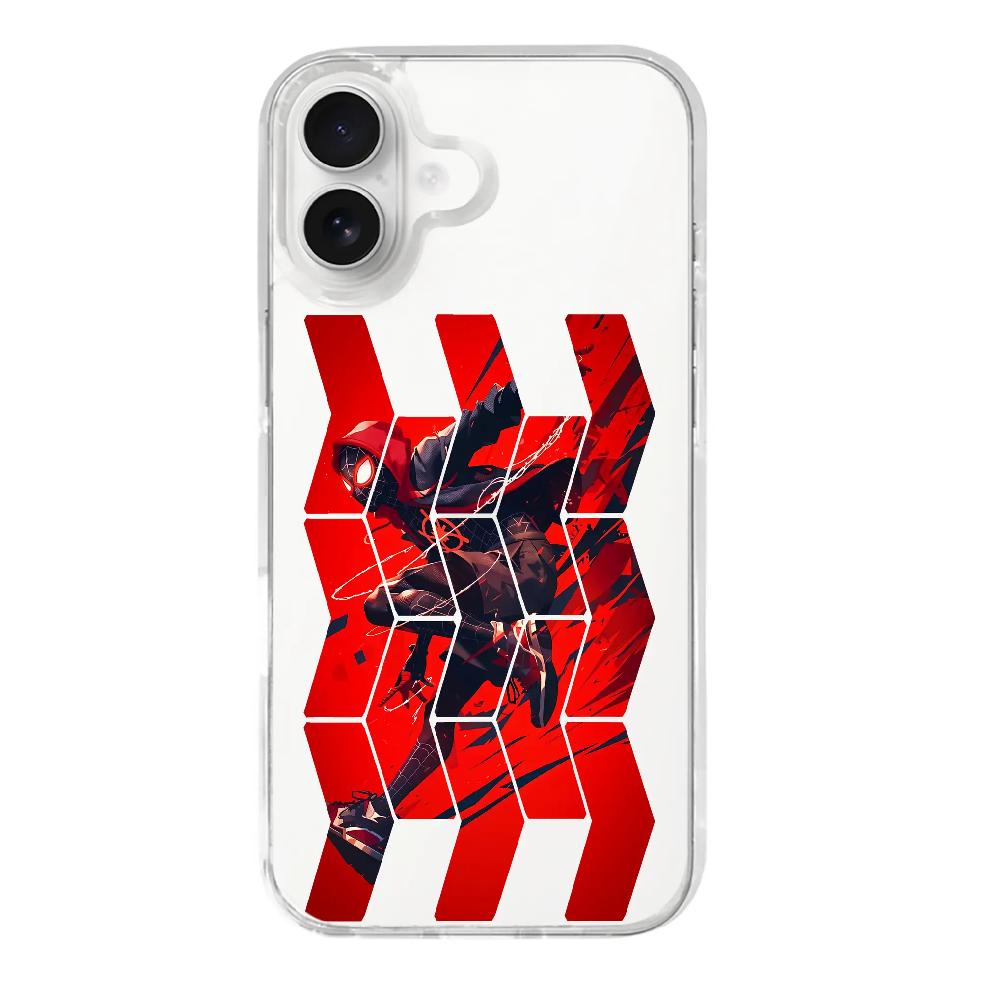 アベンジャーズ (Avenjāzu) グッズ スパイダーマン（Spider-Man） - iPhone 17シリーズ 透明スマホケース – 薄型・耐衝撃・精密フィット保護カバー